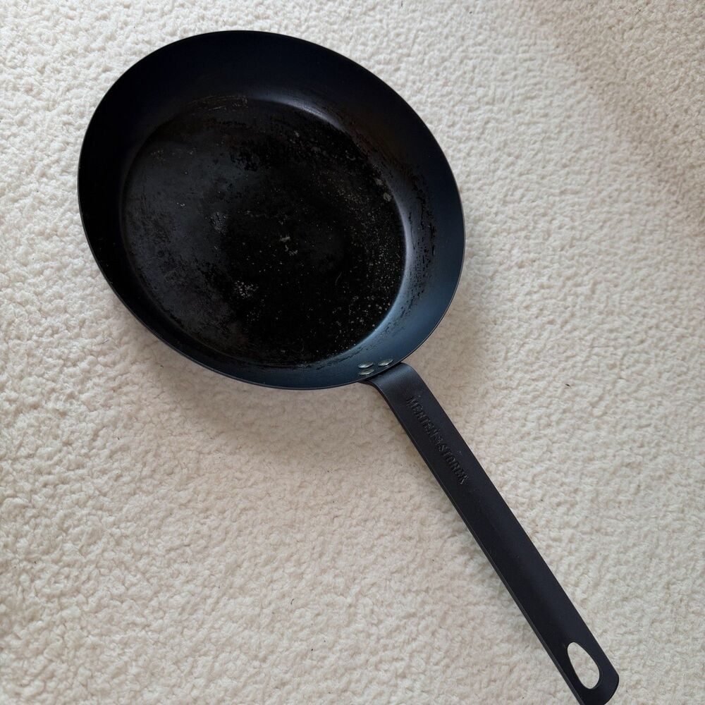 Merten & Storck Carbon Steel 10” Frying Pan Skillet Used Induction Stove Gas